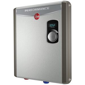 Rheem Performance 18 kW 3.51 GPM 240-Volt Self-Modulating Electric Tankless Water Heater (RETEX-18)
