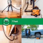 RIDGID 1-7/8 in. x 7 ft. Locking Vacuum Hose Kit Accessory Shop Vac Attachments for RIDGID Wet Dry Vacuums (VT1720)