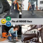 RIDGID 1-1/4 in. to 2-1/2 in. Claw Nozzle Accessory Shop Vac Attachment for RIDGID Wet Dry Vacuums (VT2540)