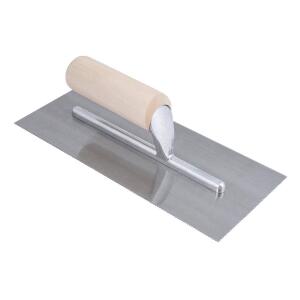 ROBERTS 1/16 in. x 1/32 in. x 1/32 in. U-Notch Pro Vinyl Flooring Trowel with Wood Handle (49771)
