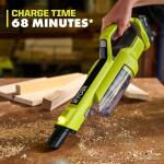 RYOBIONE+ 18V Cordless Hand Vacuum with Powered Brush (Tool Only) (PCL700B)
