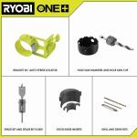 RYOBI Door Lock Wood Installation Kit