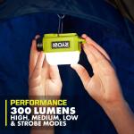 RYOBI USB Lithium Cordless Compact Area Light Kit with 2.0 Ah USB Battery and Charging Cable (FVL59K)