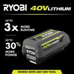 RYOBI 40V Lithium-Ion 6.0 Ah High Capacity Battery (OP4060A1)