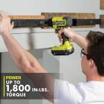 RYOBI ONE+ 18V Cordless 1/4 in. Impact Drill/Driver Kit with (2) 1.5 Ah Batteries and Charger (PCL235K2)