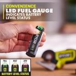 RYOBI USB Lithium Rechargeable Battery Lithium 2.0 Ah