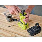 RYOBI ONE (Tool Only) 18V Cordless Compact Fixed Base Router (PCL424B)