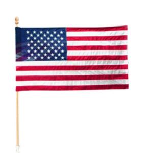 Seasonal Designs 2-1/2 ft. x 4 ft. U.S. Flag Kit – Polycotton (PA11)