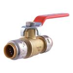 SharkBite Max 1/2 in. Brass Push-to-Connect Ball Valve (UR22222)