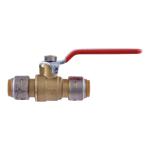 SharkBite Max 1/2 in. Brass Push-to-Connect Ball Valve (UR22222)