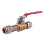 SharkBite Max 1/2 in. Brass Push-to-Connect Slip Ball Valve (UR24735)