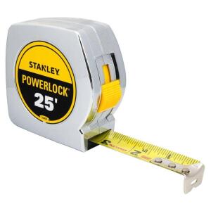 StanleyPowerLock Tape Measure 25 ft. (33-425D)
