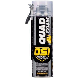 OSI QUAD Window and Door 16 fl. oz. Tan Insulation Foam (1927125)