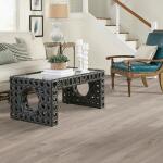 TrafficMaster Taupe Oak 4 MIL x 6 in. W x 36 in. L Peel and Stick Water Resistant Luxury Vinyl Plank Flooring (36 sqft/case) (WD6841)