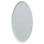 Commercial Electric 5 in. Round (Fits 3.25 in. Box) Blank Metal Wall Plate, White (Paintable) - PMTW-RB