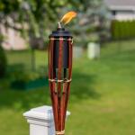TIKI 57 in. Brown Tahiti Bamboo Torch (1122069)