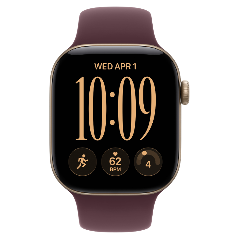 Apple Watch Series 12 42mm,GPS Aluminum Light Gold - Image 2
