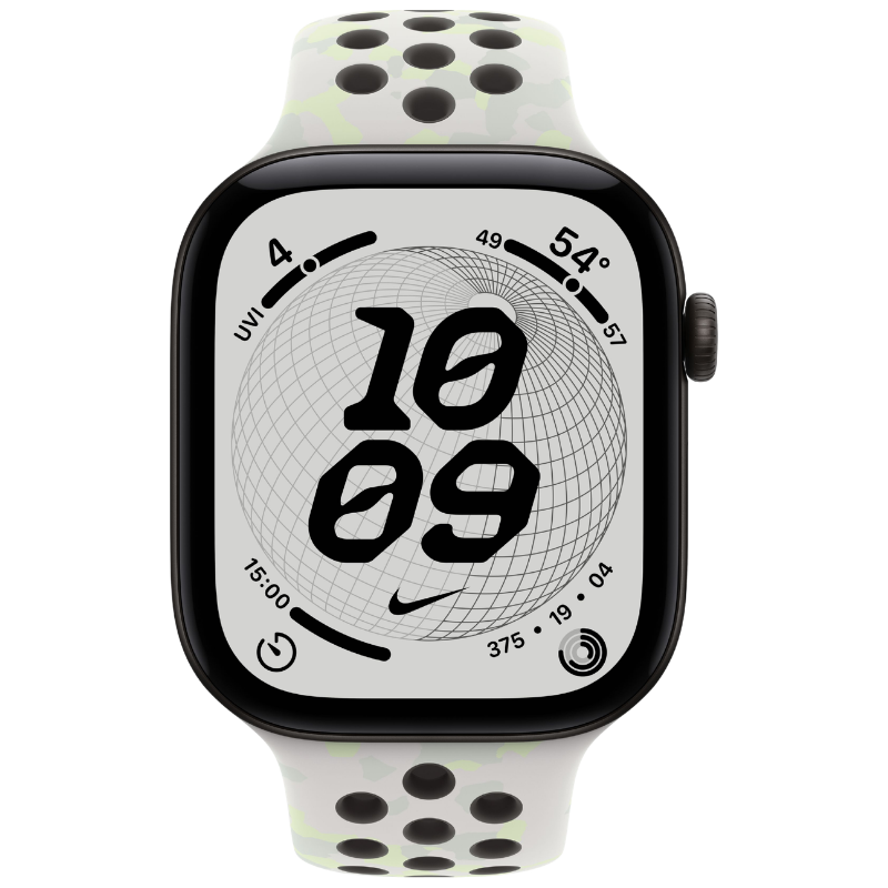 Apple Watch Series 12 46mm,GPS Aluminum Black (Nike Sport Band) - Image 2