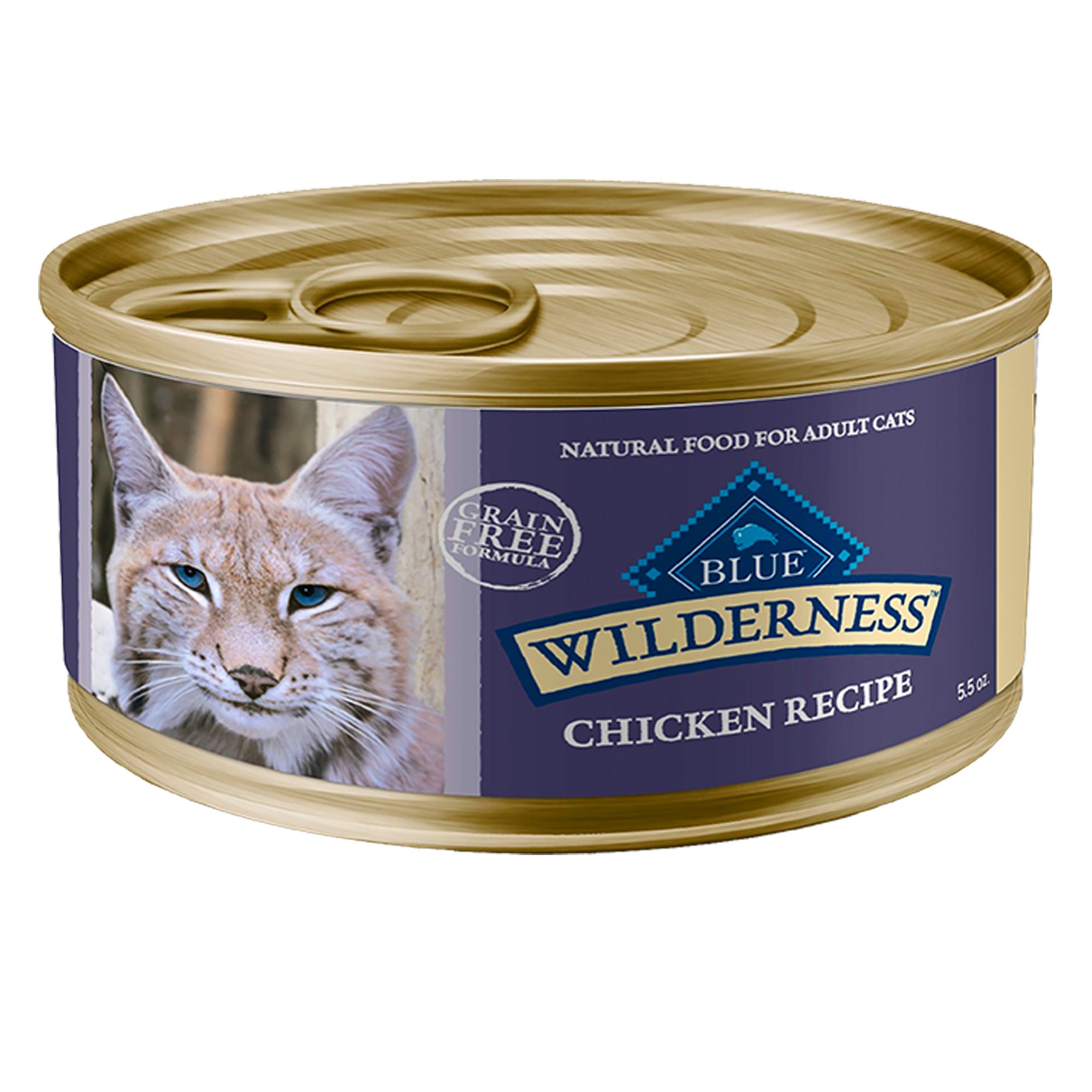 Blue Buffalo® Wilderness&trade;  Adult Wet Cat Food - Grain Free, Pate, - Chicken - Image 2
