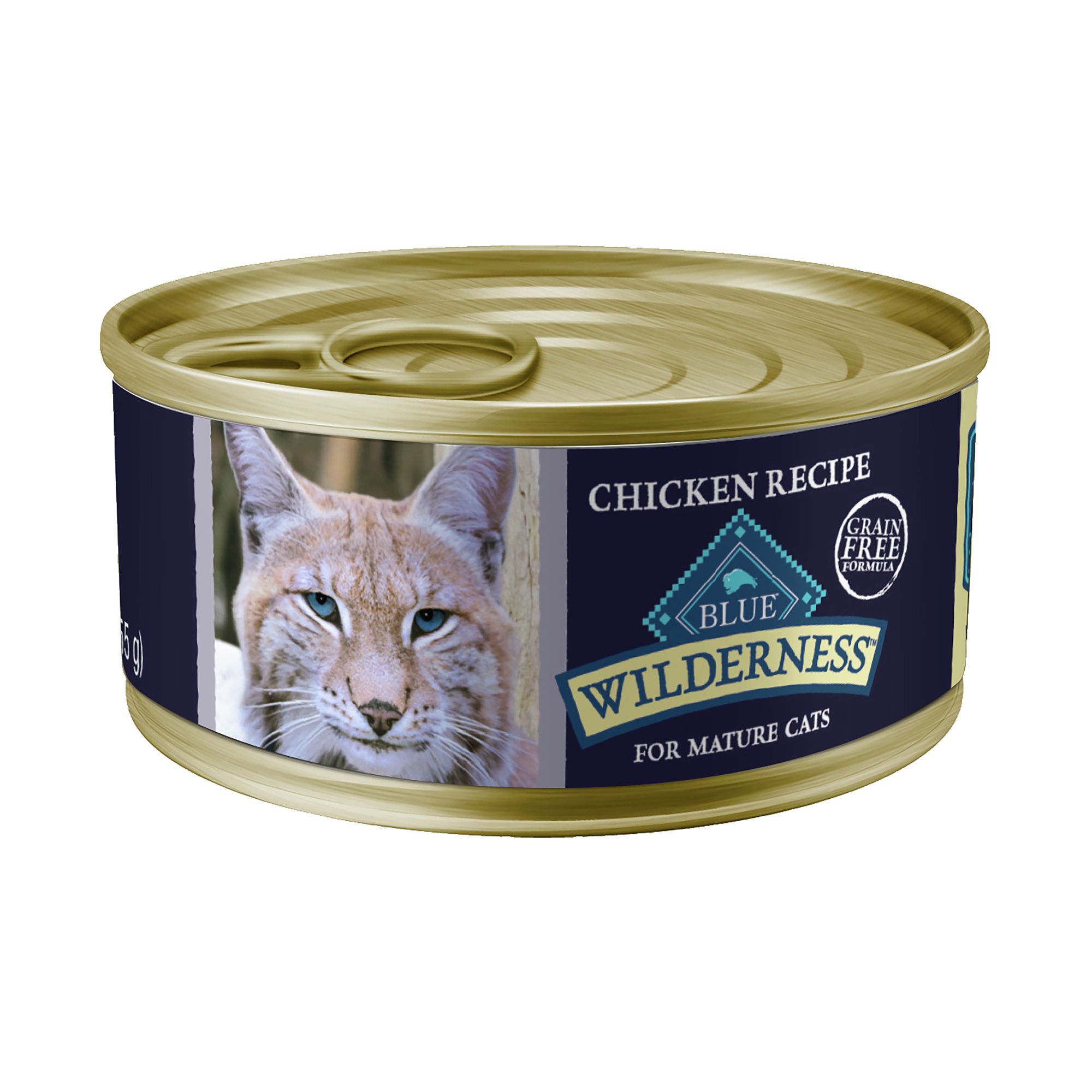 Blue Buffalo® Wilderness&trade;  Senior Wet Cat Food - Grain Free, Pate, Chicken - Image 2