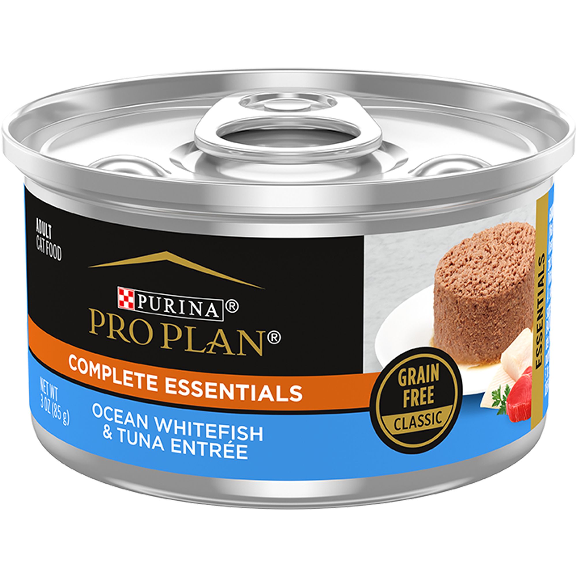 Purina Pro Plan Complete Essentials Adult Wet Cat Food - Antioxidants, High-Protein, Loaf, Ocean Whitefish & Tuna - Image 2