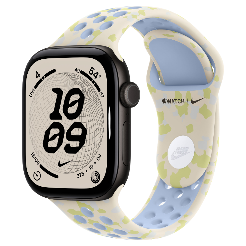 Apple Watch Series 12 42mm,GPS Aluminum Black (Nike Sport Band)