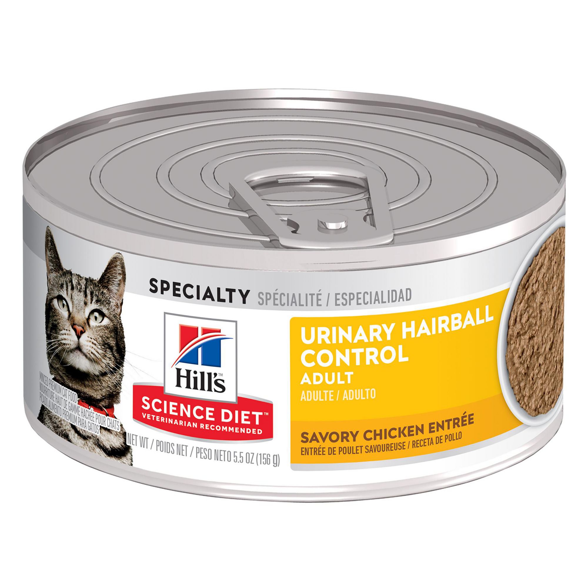 Hill's® Science Diet® Urinary Hairball Control Adult Wet Cat Food -  Entree, Chicken - Image 2