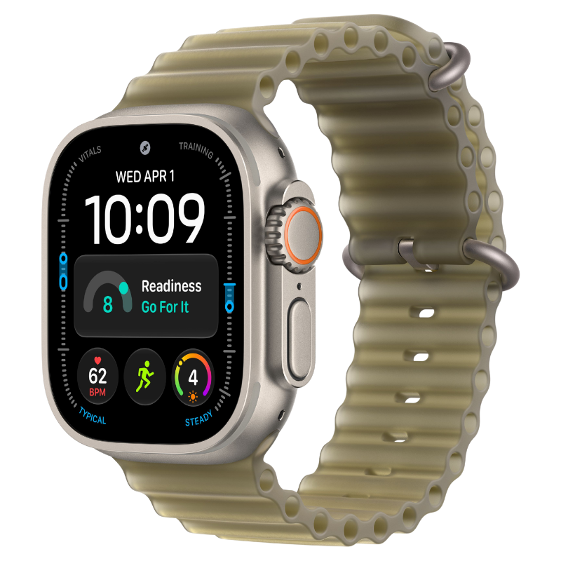 Apple Watch Ultra 4, 49mm Natural Ocean Band