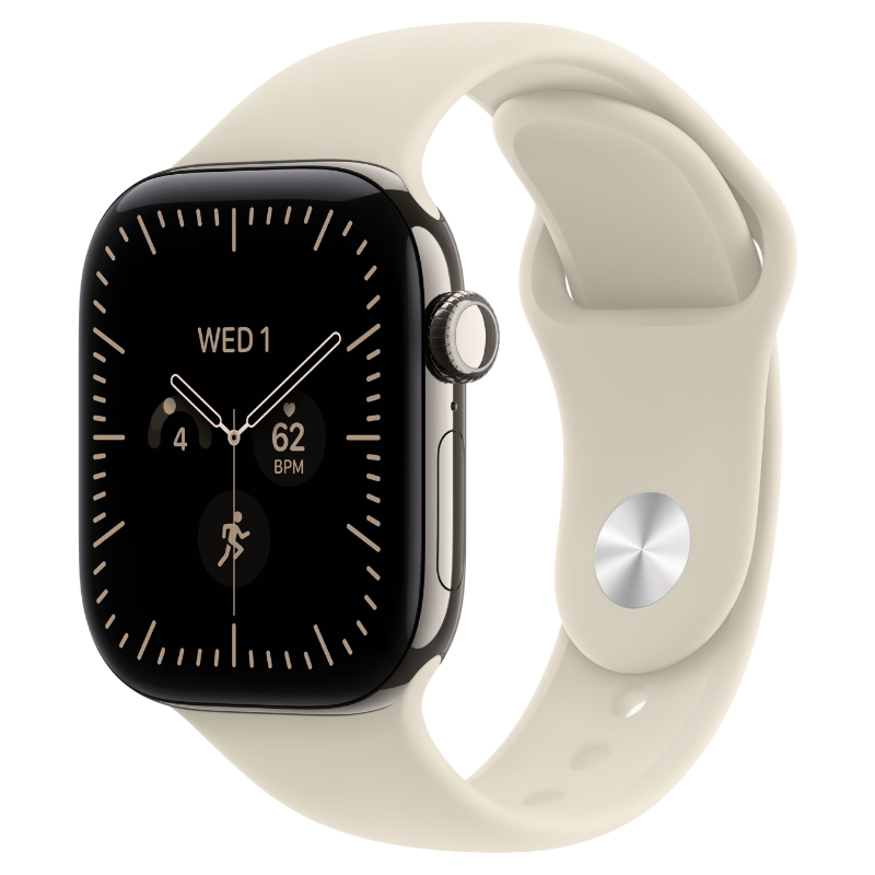 Apple Watch Series 12 42mm,GPS + Cellular Titanium Natural