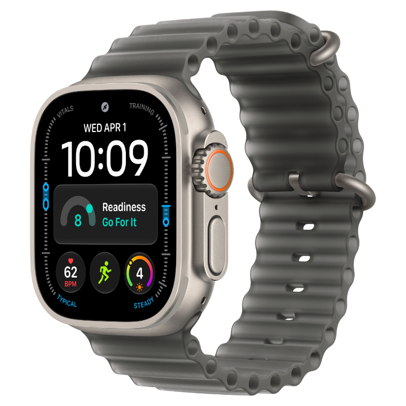 Apple Watch Ultra 4, 49mm Natural Ocean Band