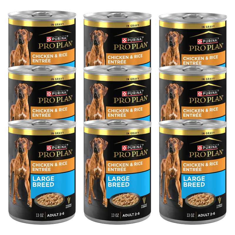 Purina Pro Plan Specialized Large Breed Adult Wet Dog Food - Chicken & Rice, - Image 2