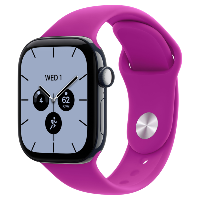 M/L - Magenta (Rubber/Sport Band)