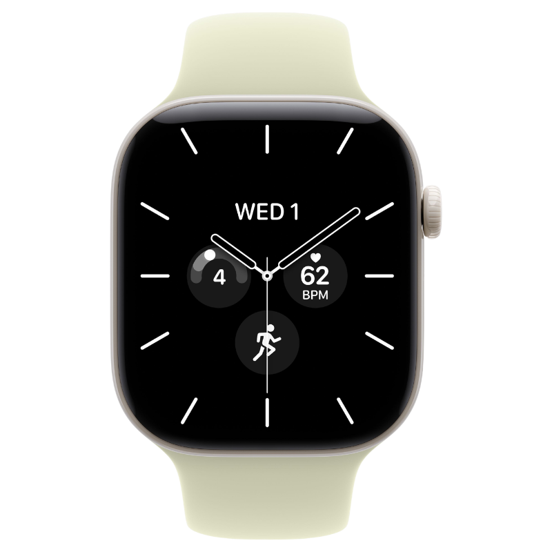 Apple Watch Series 12 46mm, Ceramic Pearl White - Image 2