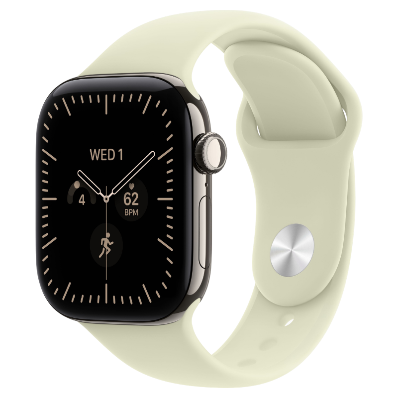 Apple Watch Series 12 42mm,GPS + Cellular Titanium Natural