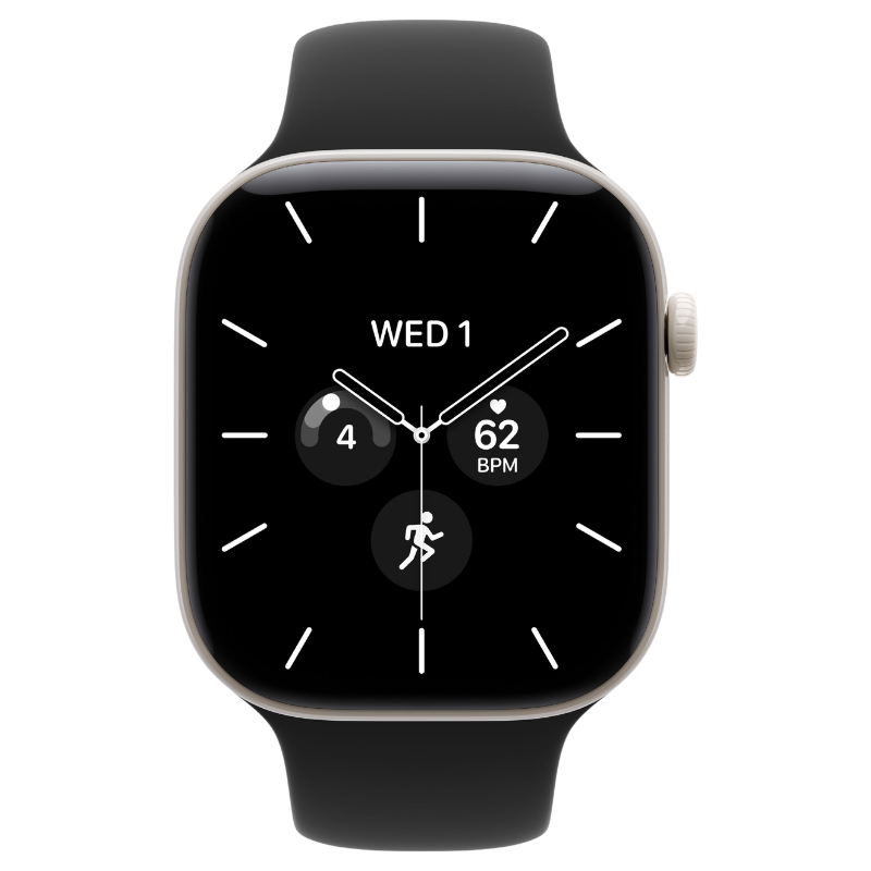 Apple Watch Series 12 46mm, Ceramic Pearl White - Image 2