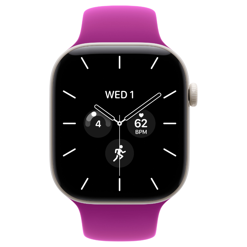 Apple Watch Series 12 46mm, Ceramic Pearl White - Image 2