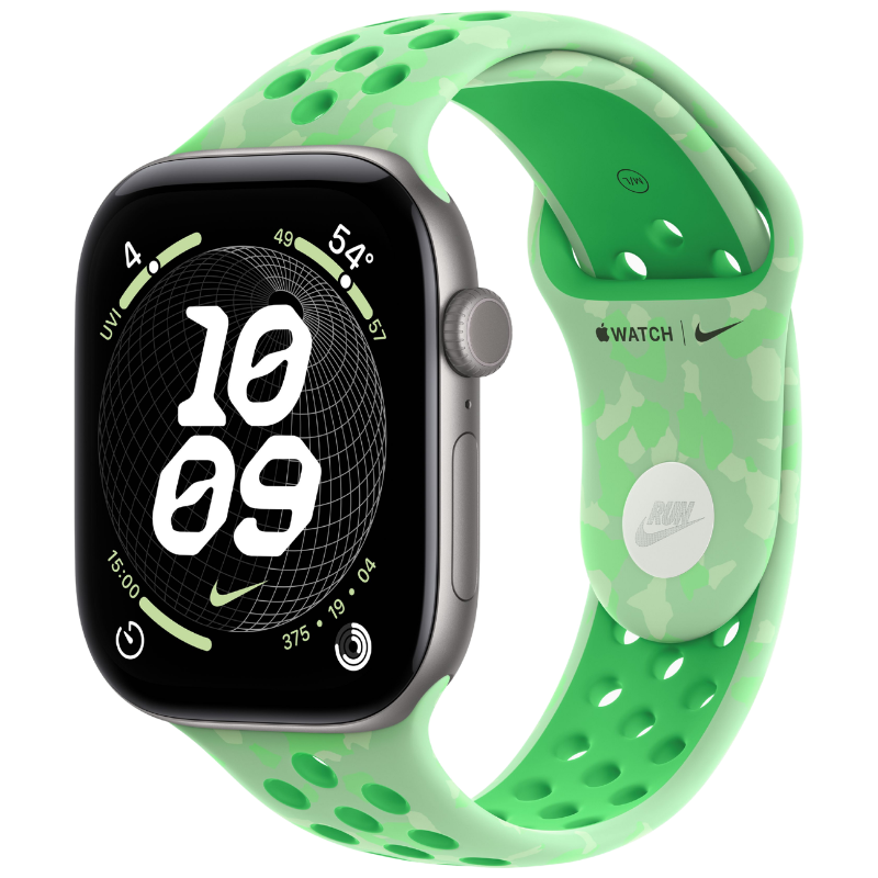 Apple Watch Series 12 46mm,GPS Aluminum Space Gray (Nike Sport Band)