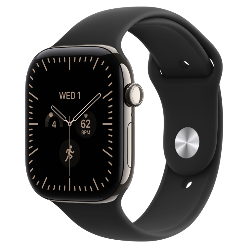 Apple Watch Series 12 46mm,GPS + Cellular Titanium Natural