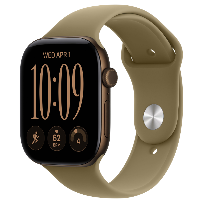 Apple Watch Series 12 46mm,GPS Aluminum Dark Bronze