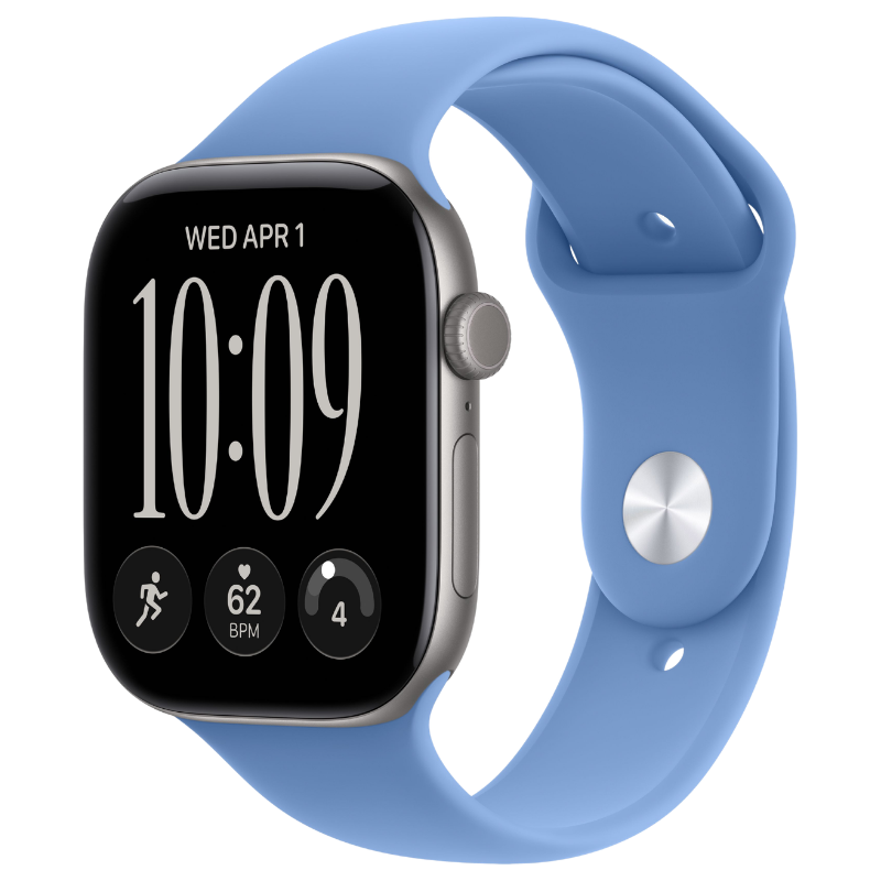S/M - Wildflower Blue (Rubber/Sport Band)