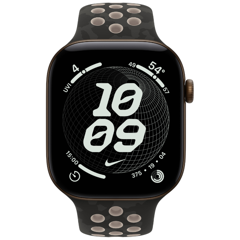 Apple Watch Series 12 46mm,GPS Aluminum Dark Bronze (Nike Sport Band) - Image 2