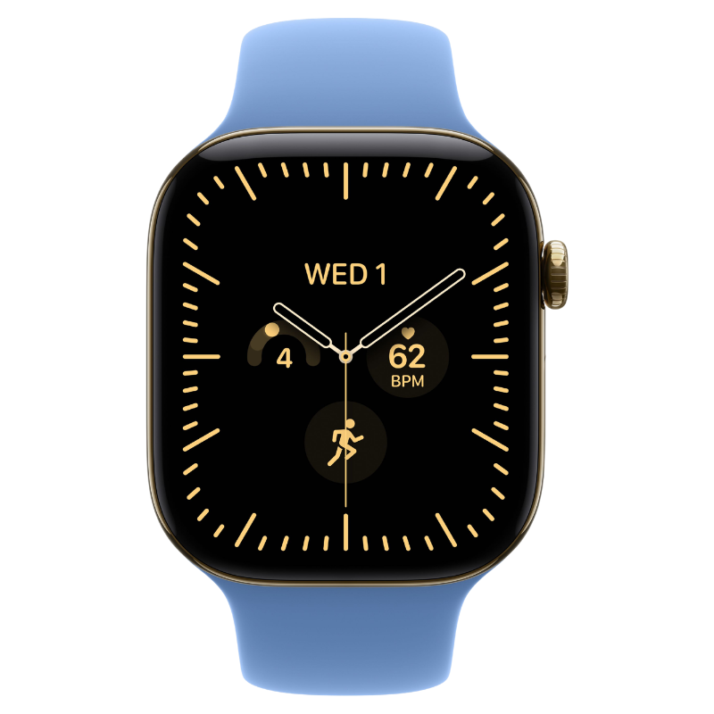 Apple Watch Series 12 46mm,GPS + Cellular Titanium Radiant Gold - Image 2