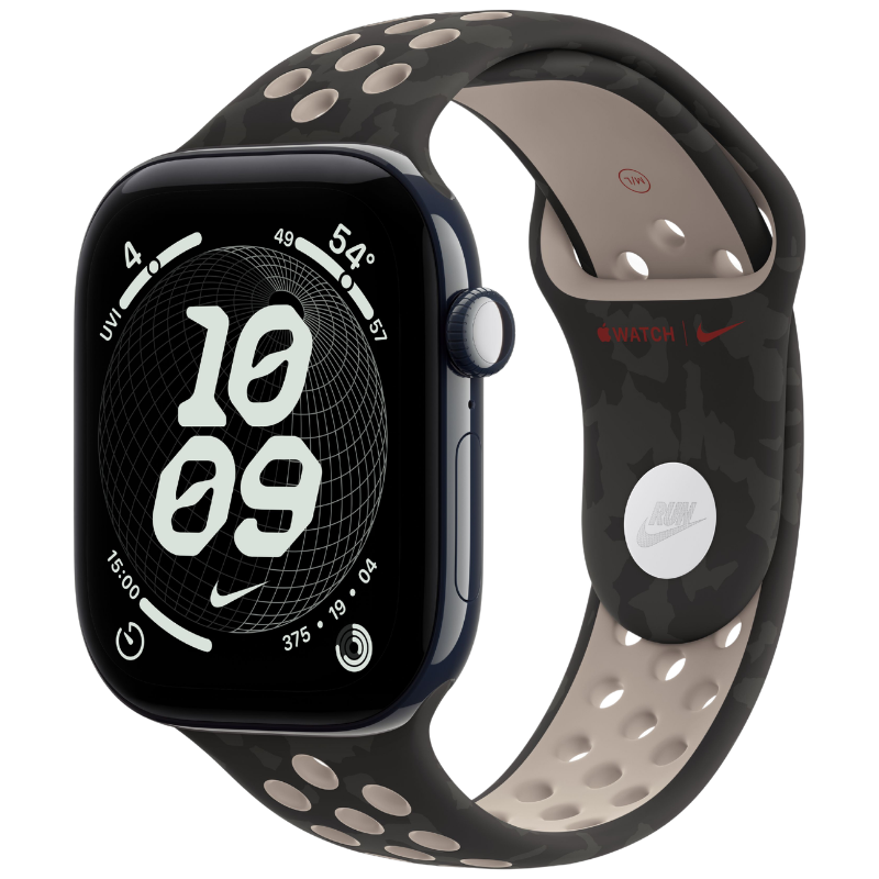 Apple Watch Series 12 46mm, Ceramic  Night Blue (Nike Sport Band)