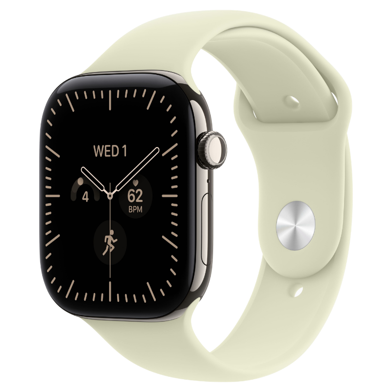 Apple Watch Series 12 46mm,GPS + Cellular Titanium Natural