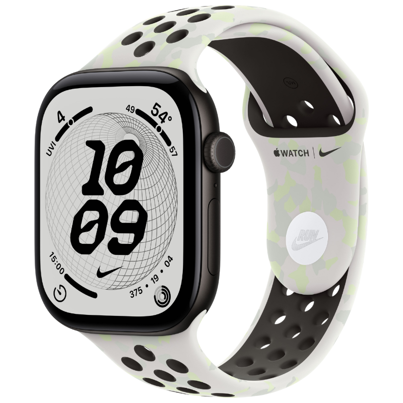 Apple Watch Series 12 46mm,GPS Aluminum Black (Nike Sport Band)