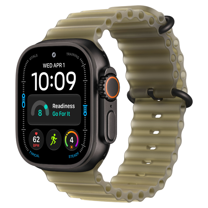 Apple Watch Ultra 4, 49mm Black Ocean Band