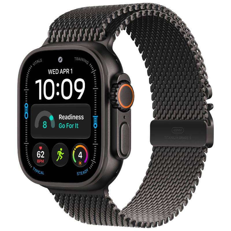 Medium ( Band fits 155–185mm wrists ) Black