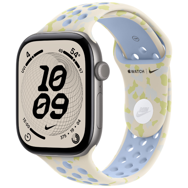 Apple Watch Series 12 46mm,GPS Aluminum Space Gray (Nike Sport Band)