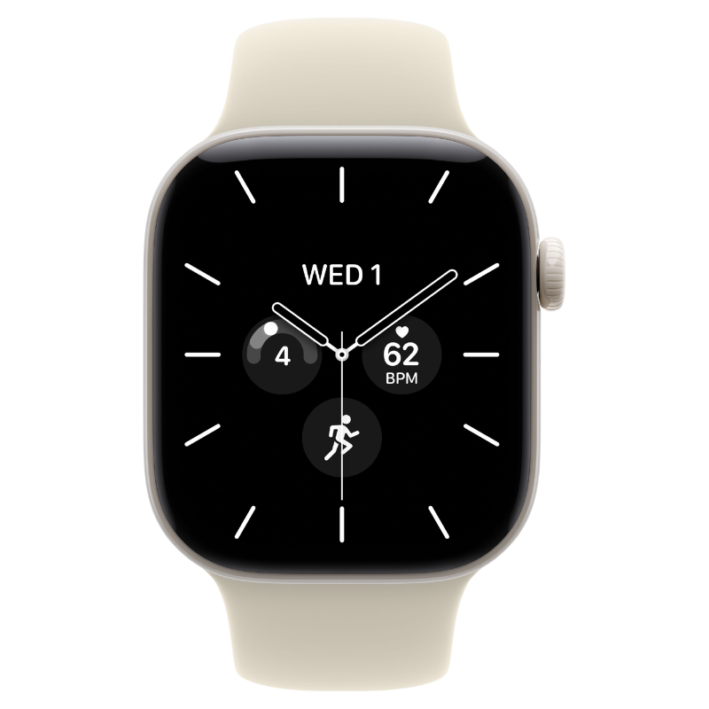 Apple Watch Series 12 42mm, Ceramic Pearl White - Image 2