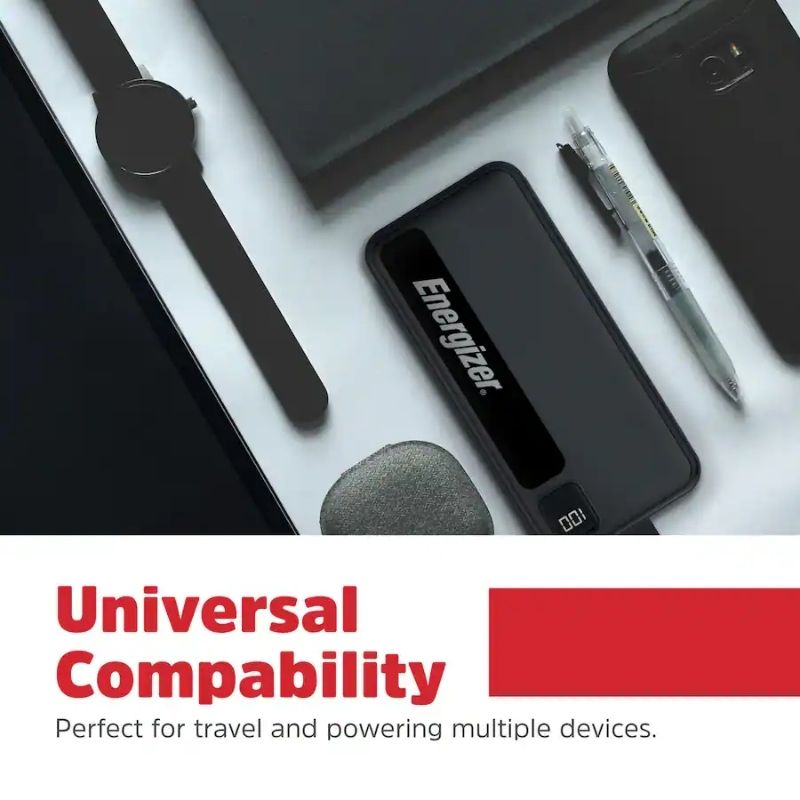 Energizer - MAX 30,000mAh 15W USB-C 3-Port Power Bank - Image 9